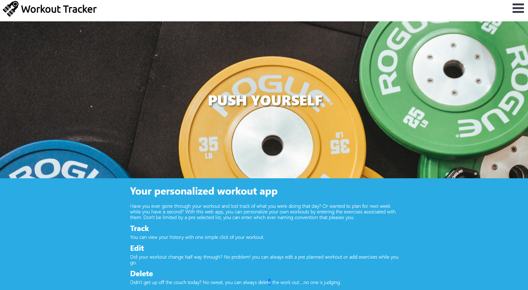workout app 